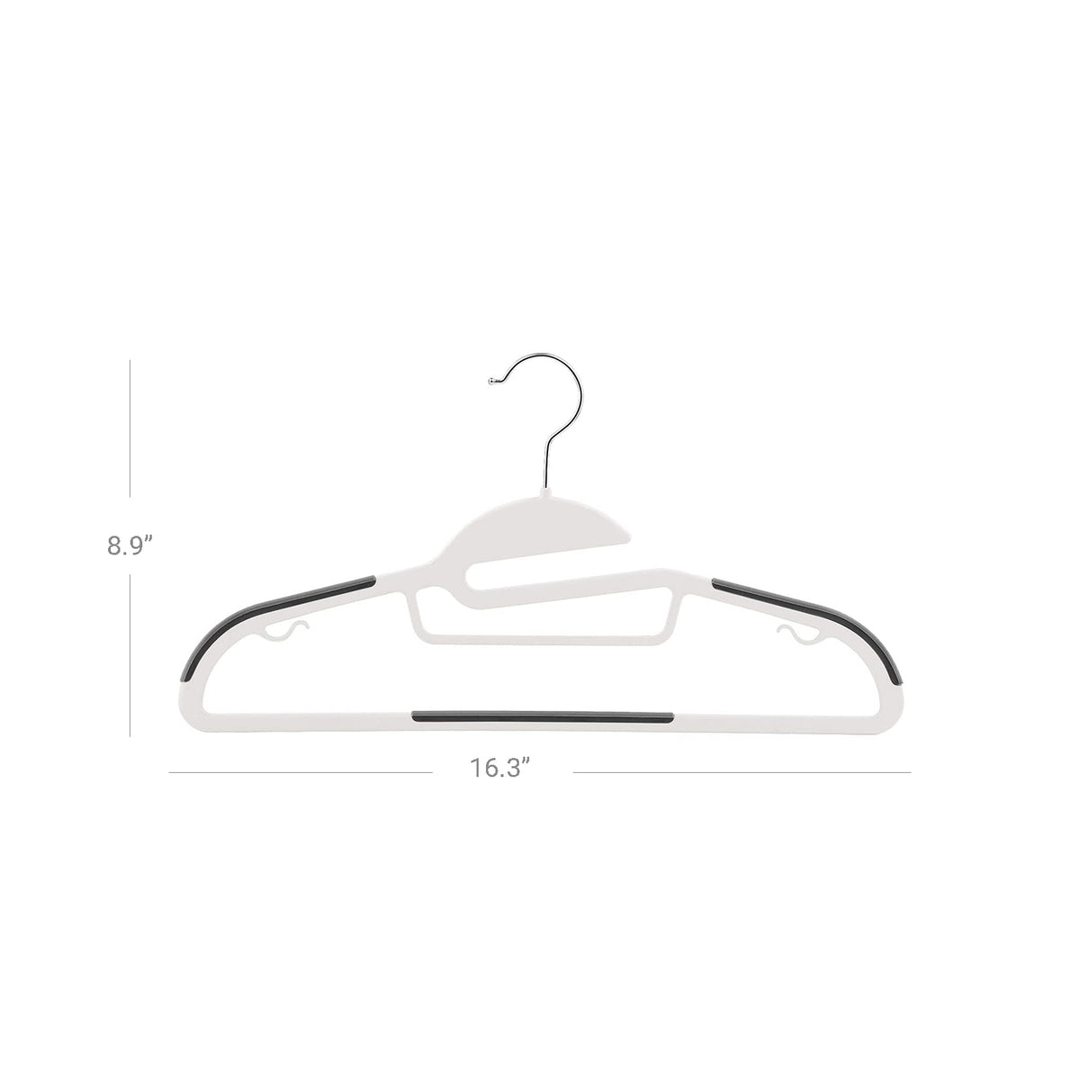 30 Pack Heavy-Duty Plastic Suit Hangers - image 6