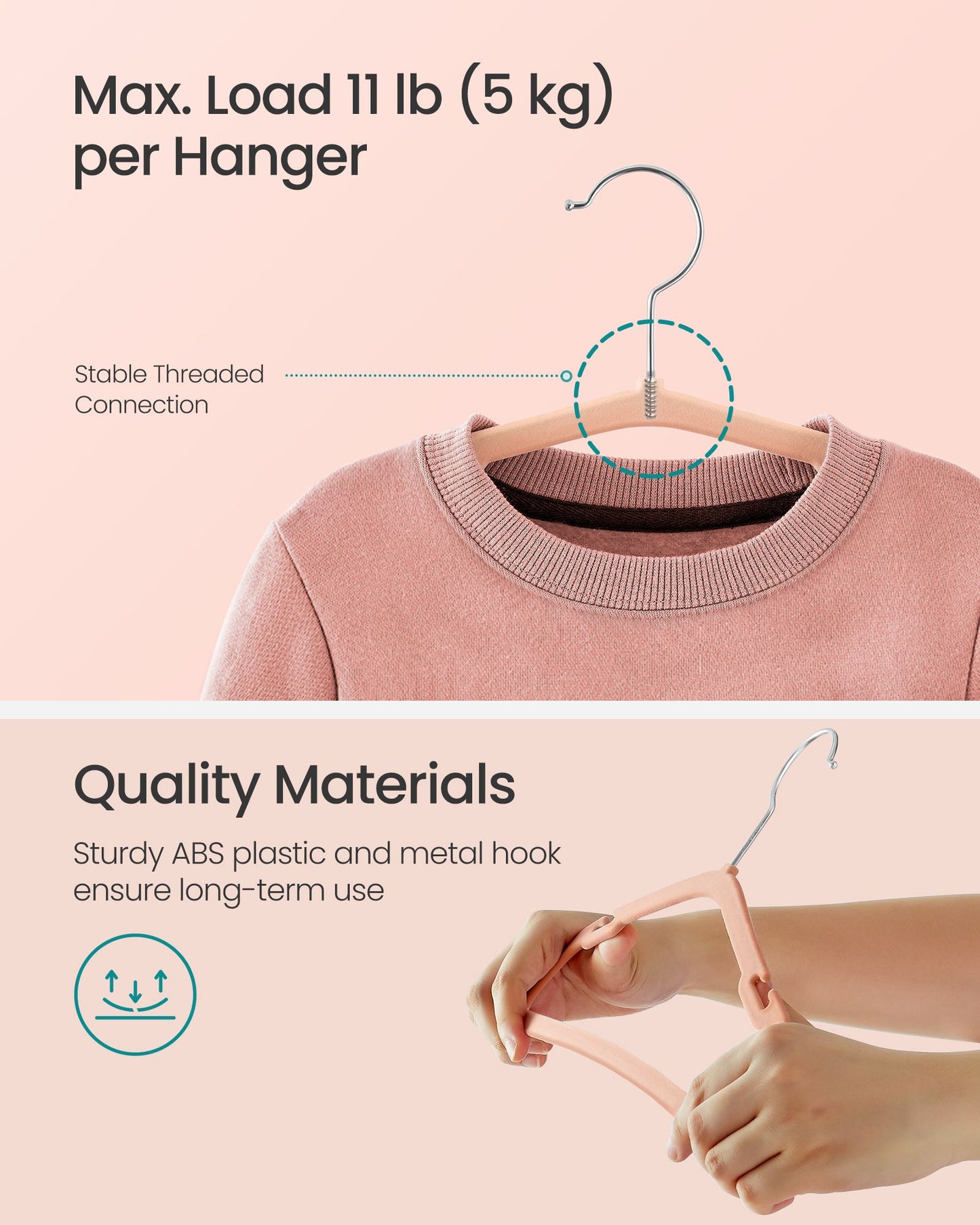 Kids Hangers 50 Pack