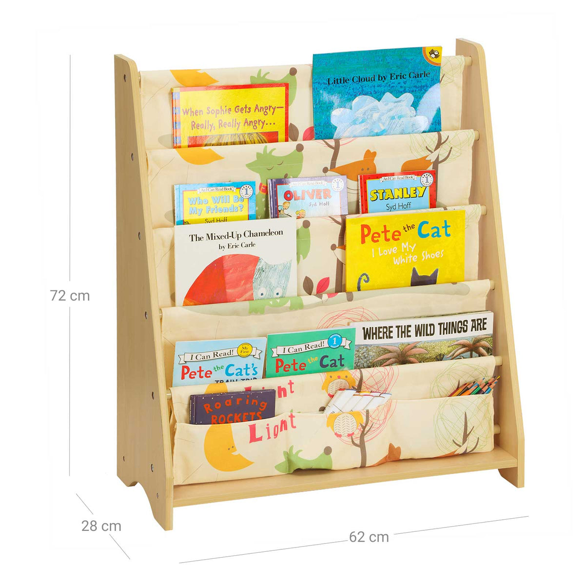 Fabric Children Bookcase - image 7