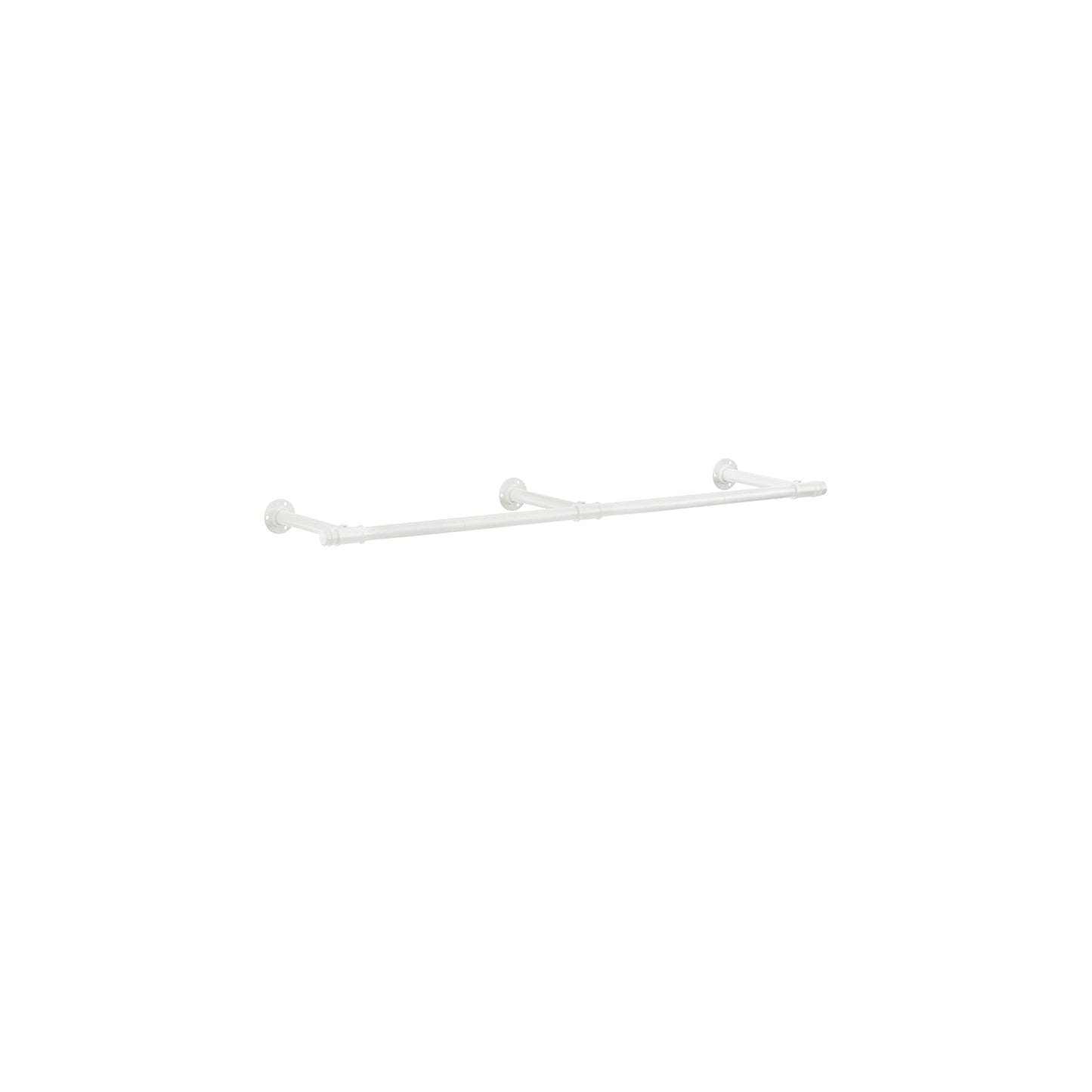 Cloud White Wall-Mounted Clothes Rail — 170 cm - image 1