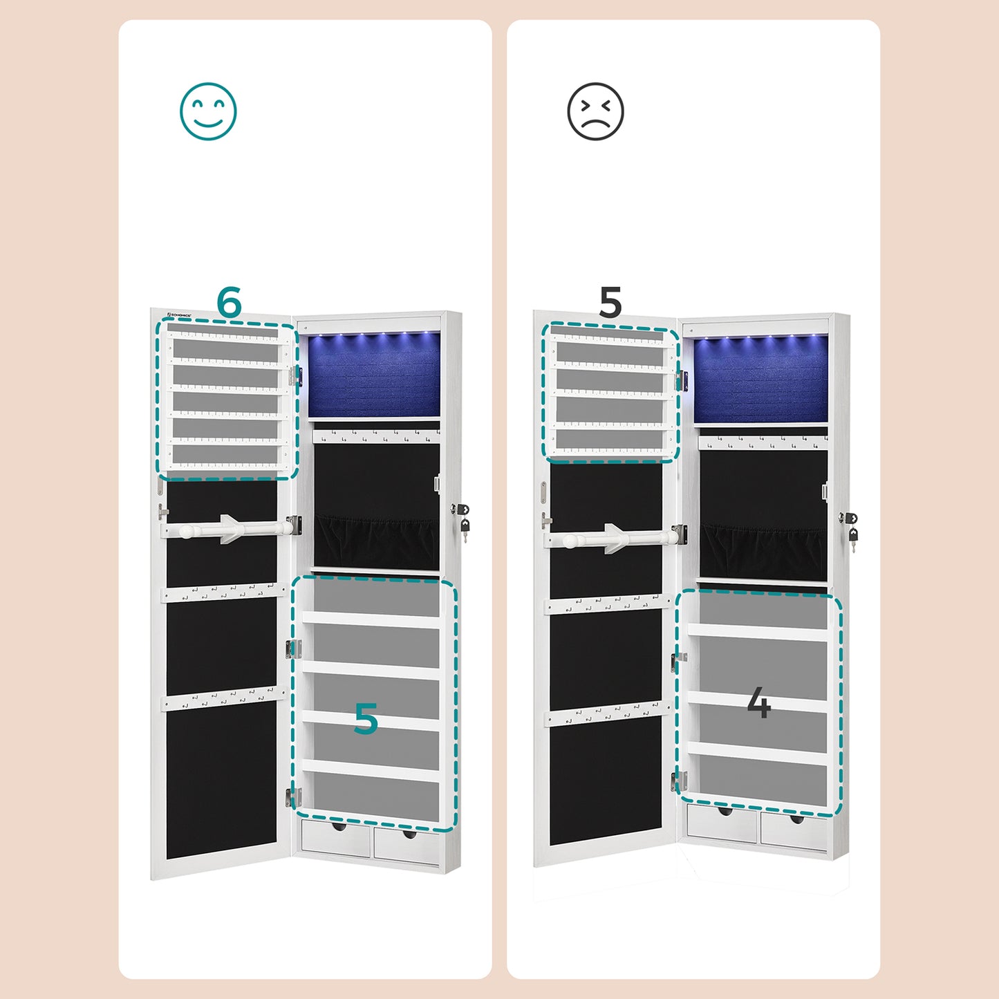 Full Screen Jewelry Cabinet - image 9