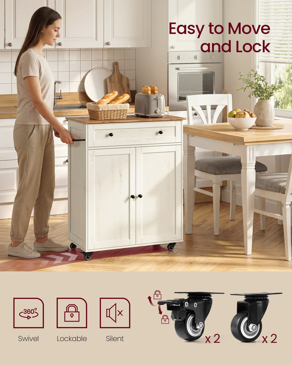 Mobile Kitchen Island