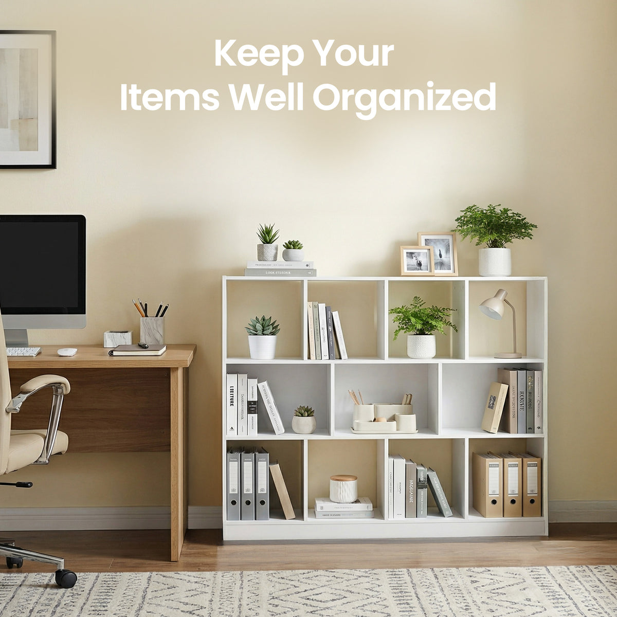 Bookcase, Bookshelf, Freestanding Storage Unit - image 8