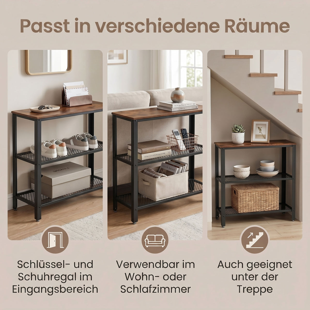 9-Cube Storage Organizer with Non-Woven Fabric Storage Boxes, Modular, Space-Saving