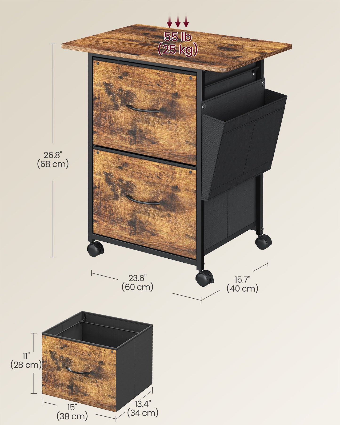 2-Drawer File Cabinet - image 6