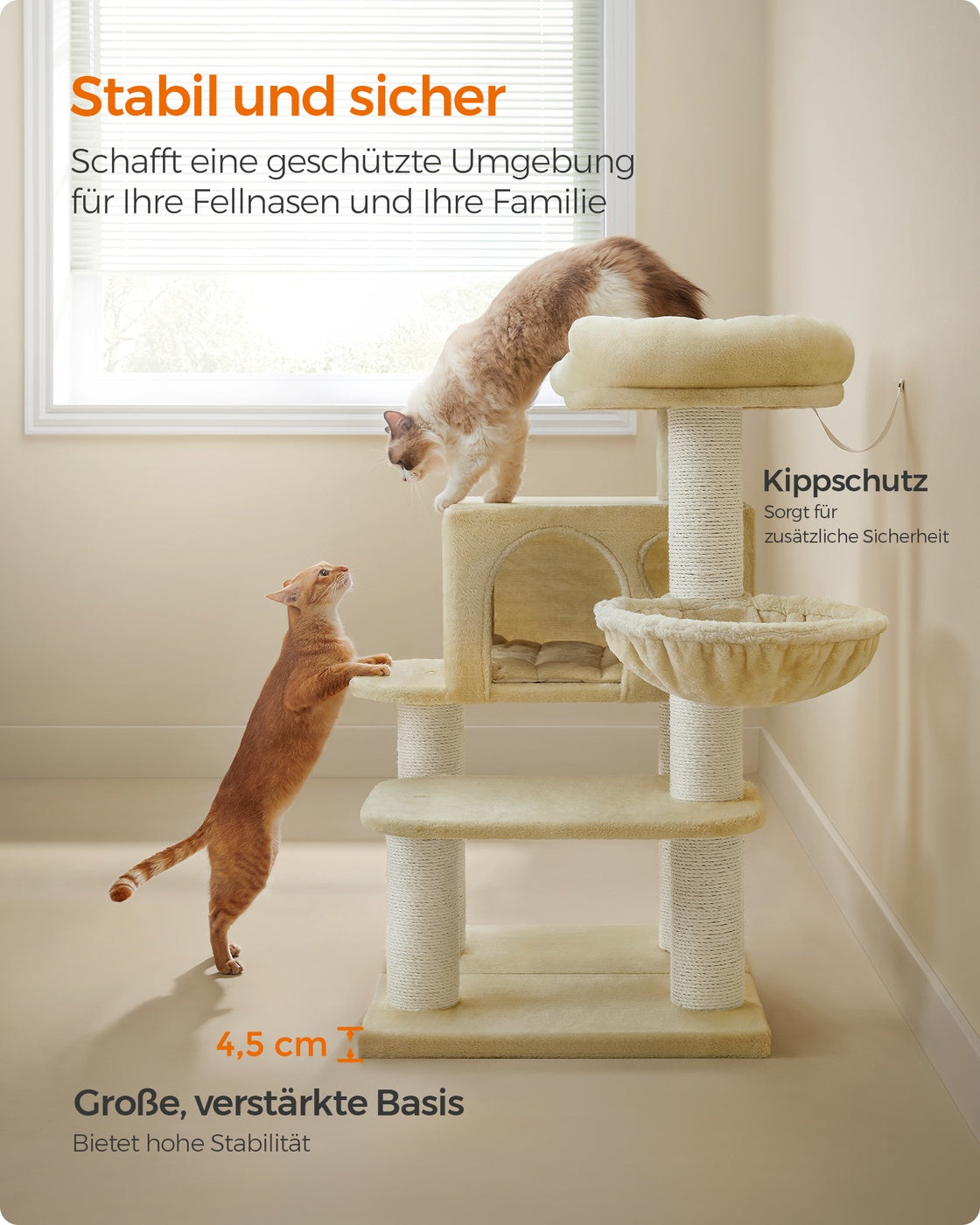 Plush Perch Cat Tree
