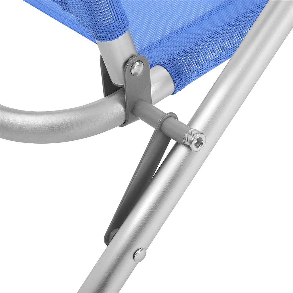 Portable Beach Chair with Reclining Backrest - image 8