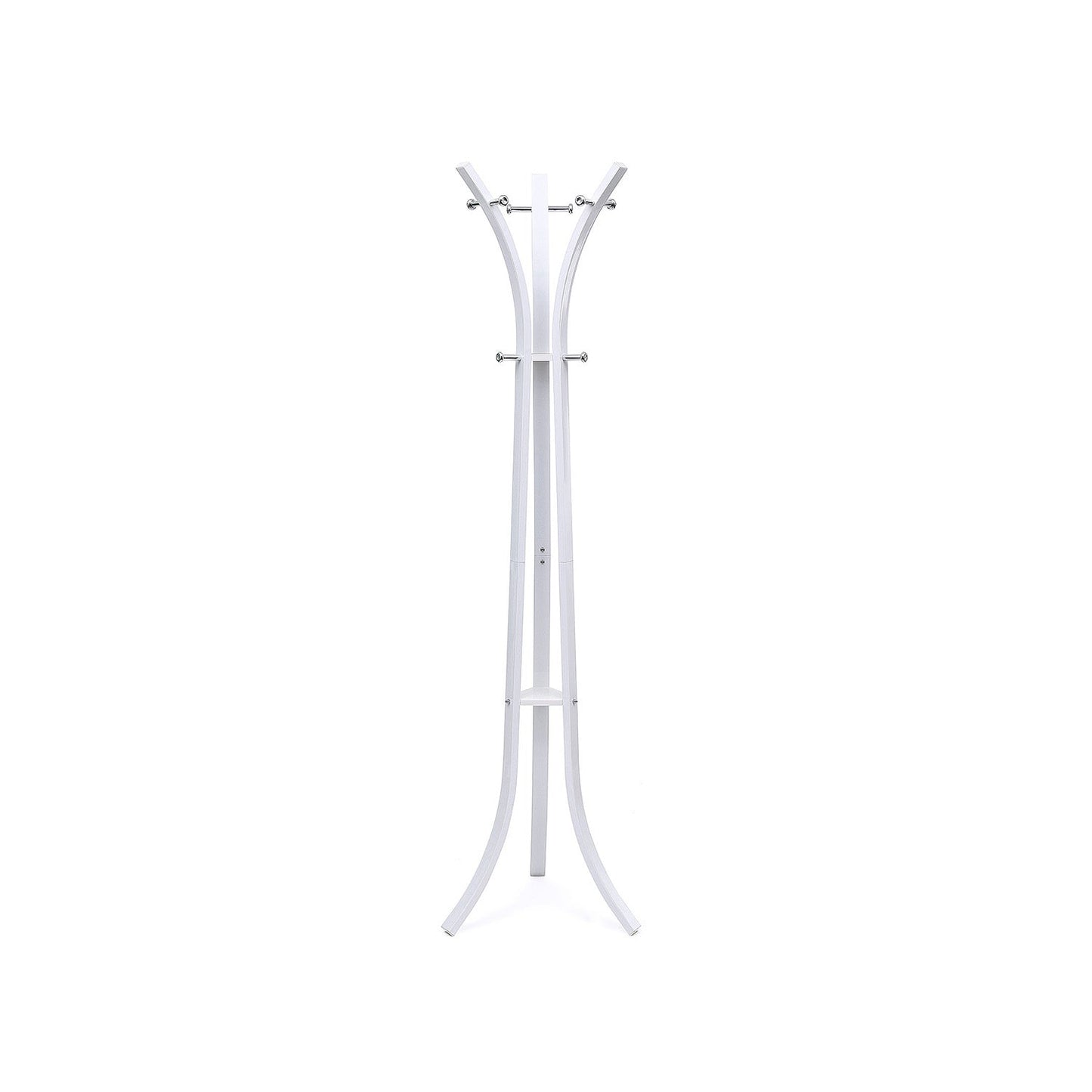 White Freestanding Coat Rack — 176 cm - image 1