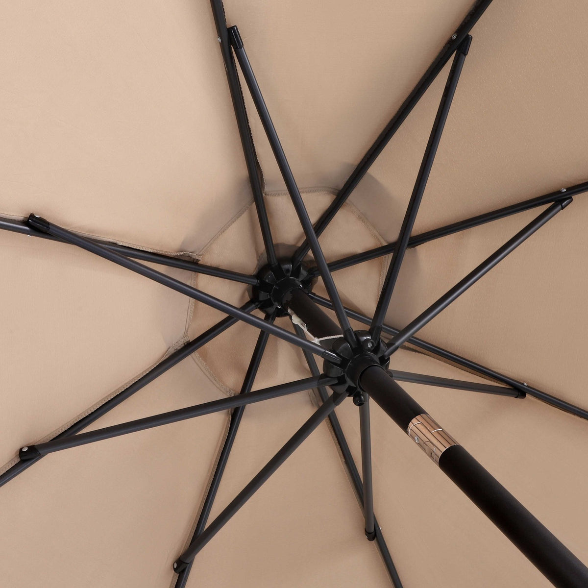 Patio Umbrella with Tilt and Crank Mechanism