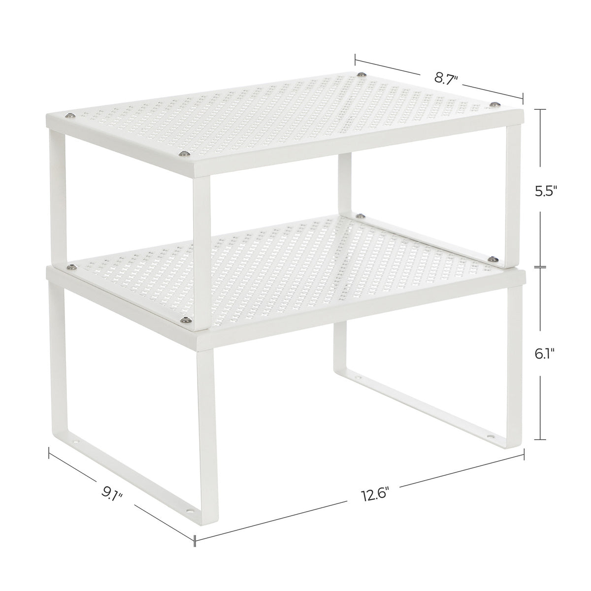 Cabinet Shelf Organizer, Stackable, Expandable