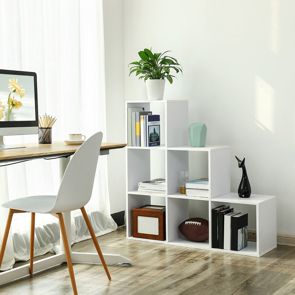 6 Cubes Staircase Shelf - image 7