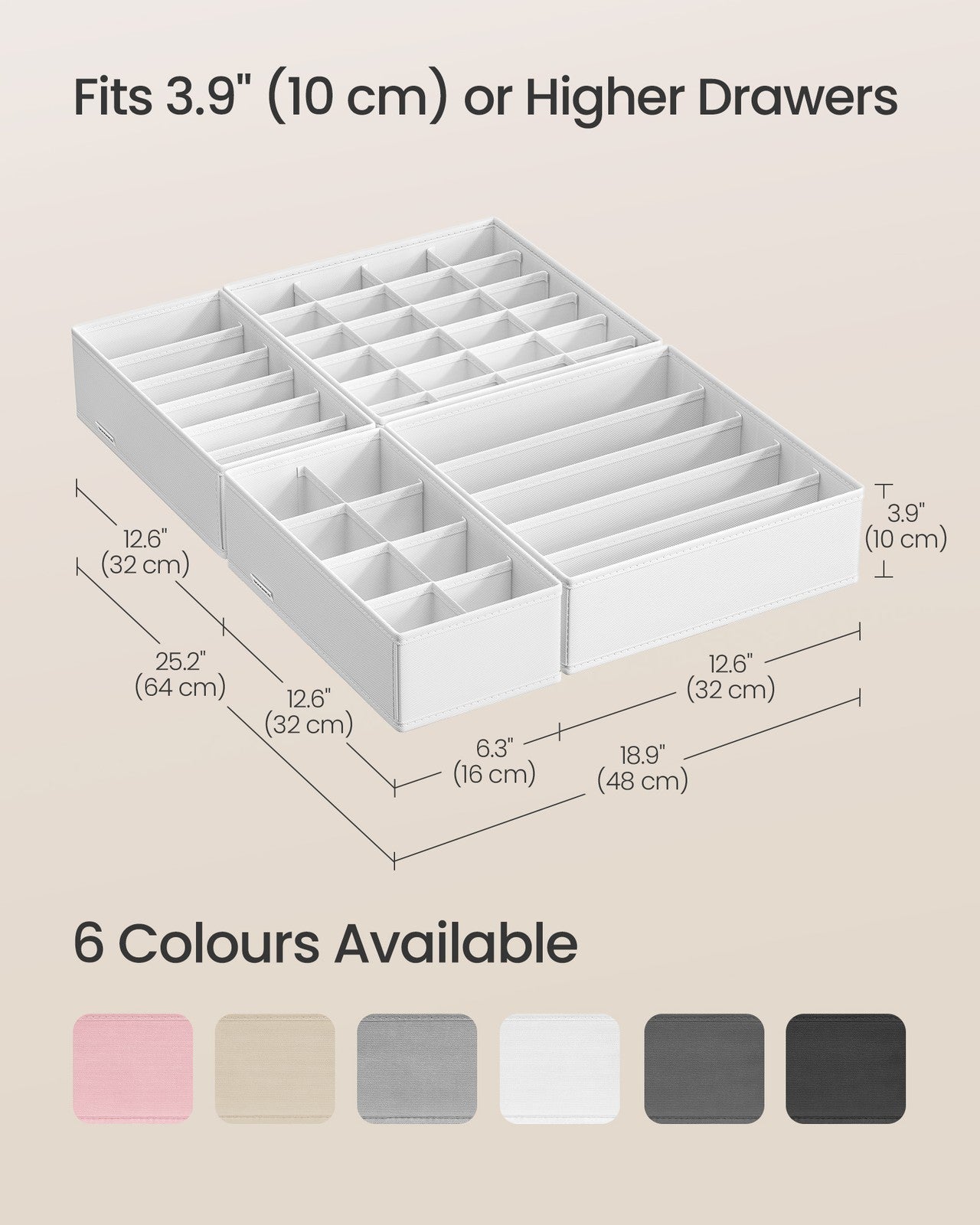 Set of 8 Underwear Drawer Organisers - image 14