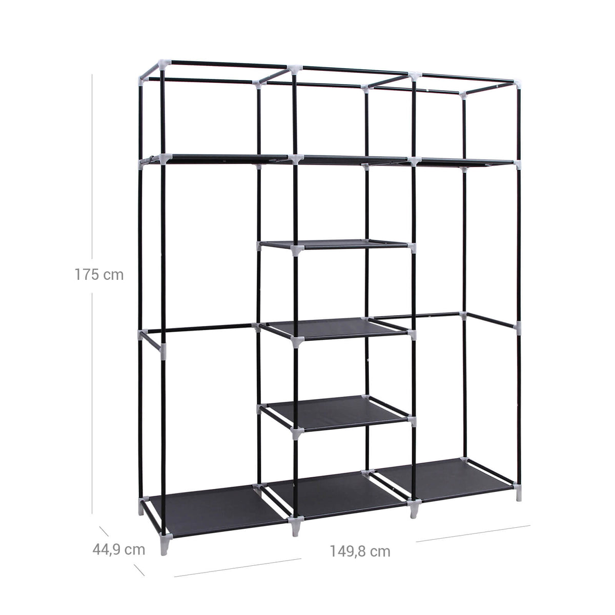 Gray Canvas Wardrobe - image 6