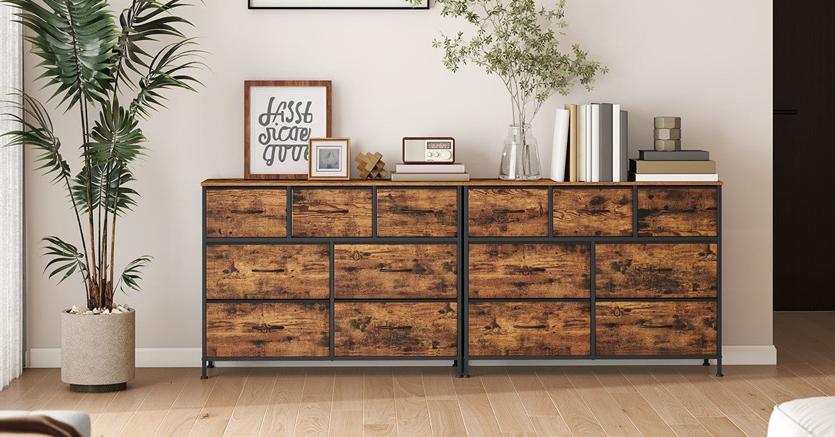 Dresser for Bedroom, Wide Dresser with 7 Fabric Drawers - image 19