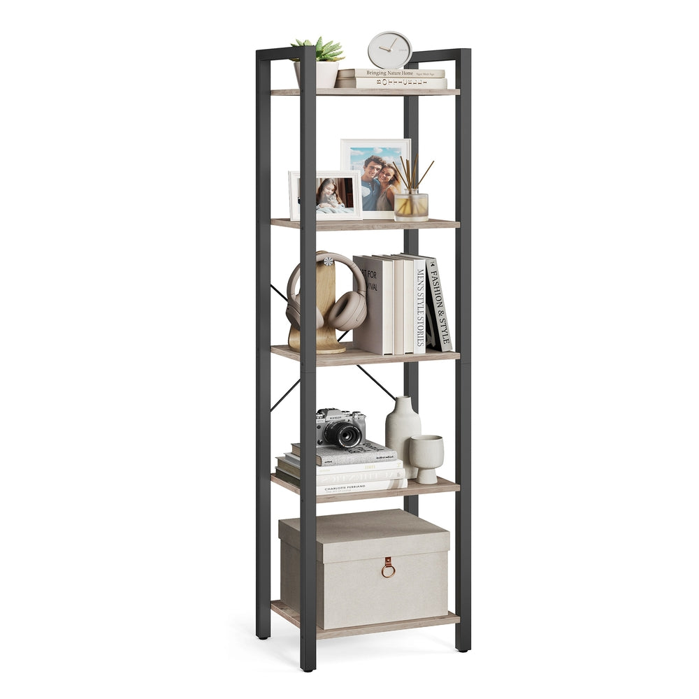 5 Tier Bookcase Storage Shelf