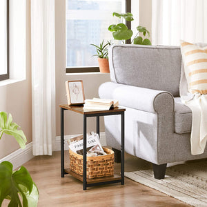 Tables Set of 2 with Storage Shelf - HWLEXTRA