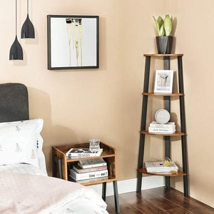 FLORA Corner Shelf Rack - HWLEXTRA