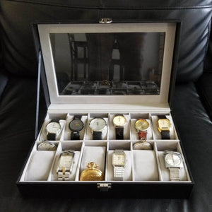 12 Slots Watch Box - HWLEXTRA