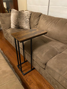 Side Table, Snack Table Heavy-Duty Sofa Side Table