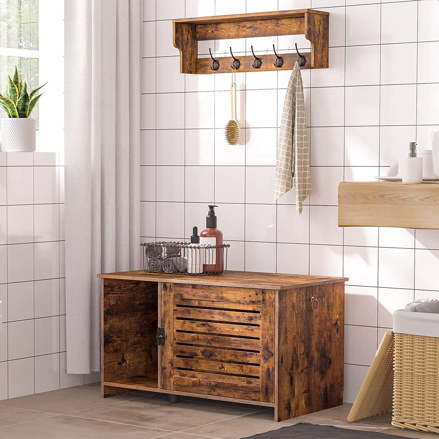 Cat Litter Box Enclosure, Hidden Cat Litter Box Furniture, Hidden Cat Washroom, Cat Furniture Cabinet