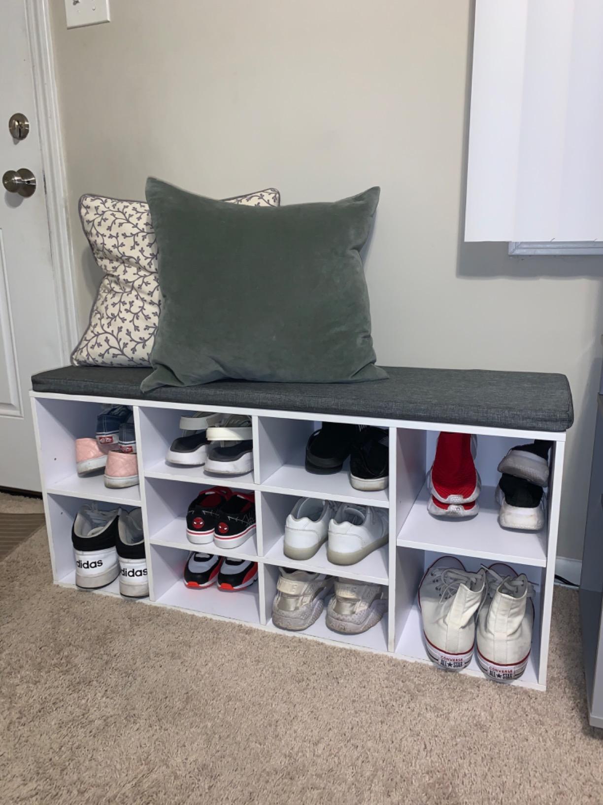 White Shoe Rack