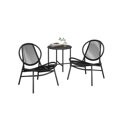 3-Piece Patio Bistro Furniture Set