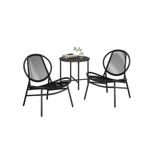 3-Piece Patio Bistro Furniture Set