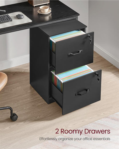 2-Drawer Vertical File Cabinet