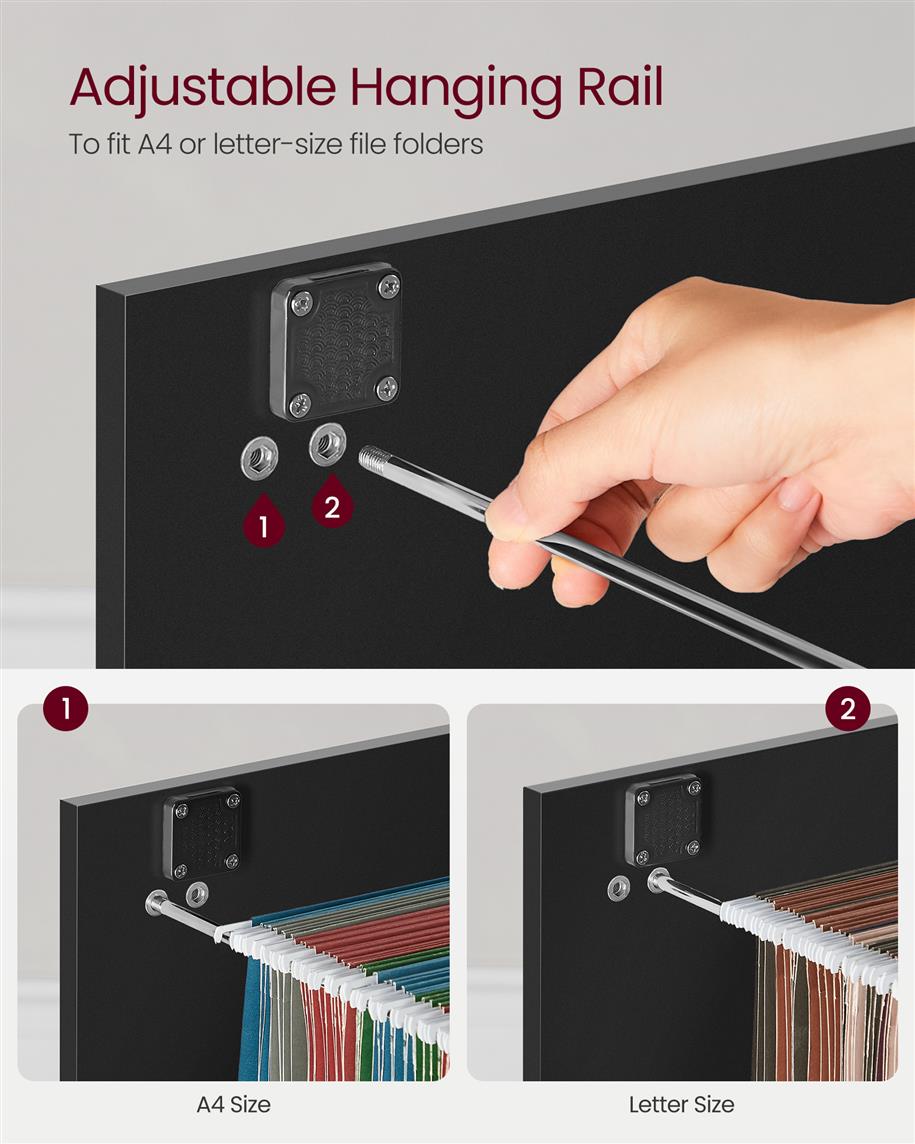 2-Drawer Vertical File Cabinet