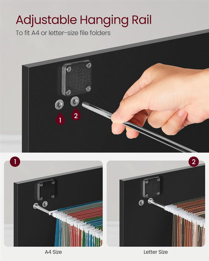 2-Drawer Vertical File Cabinet