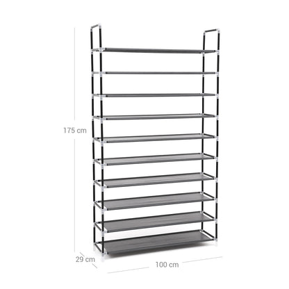 10 Tier Shoe Rack - image 6