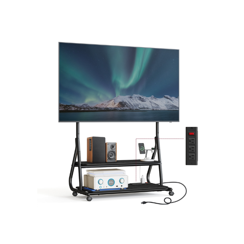 TV Stand with Wheels