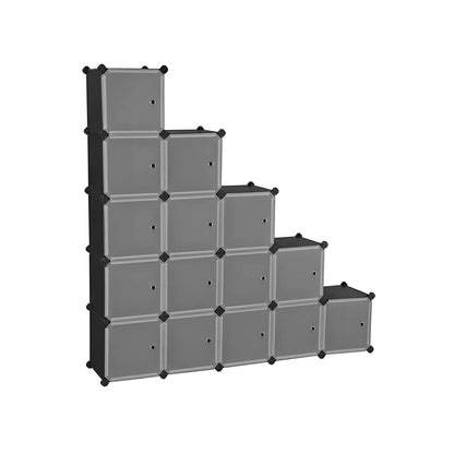 15-Cube Plastic Organizer - image 1