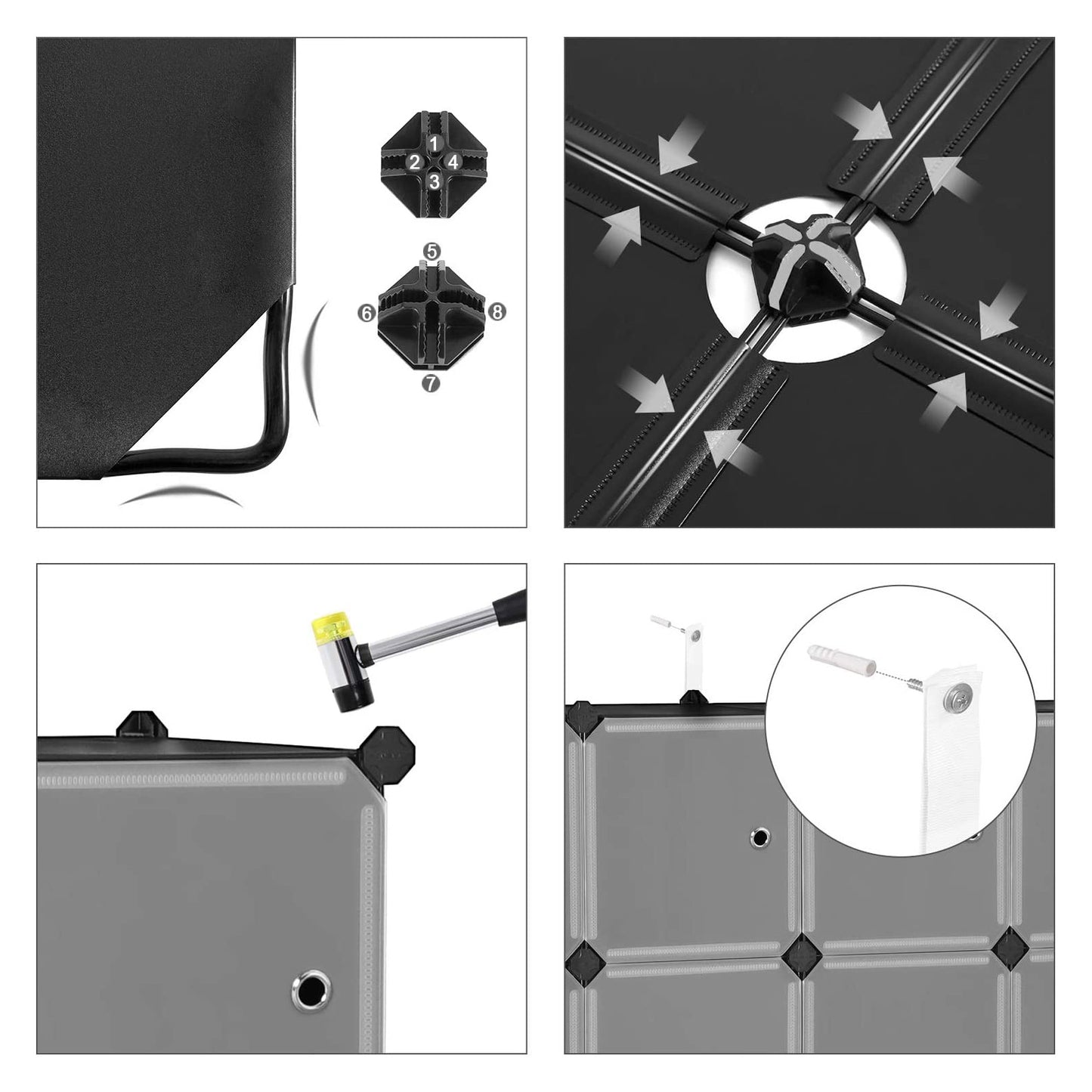 15-Cube Plastic Organizer - image 5