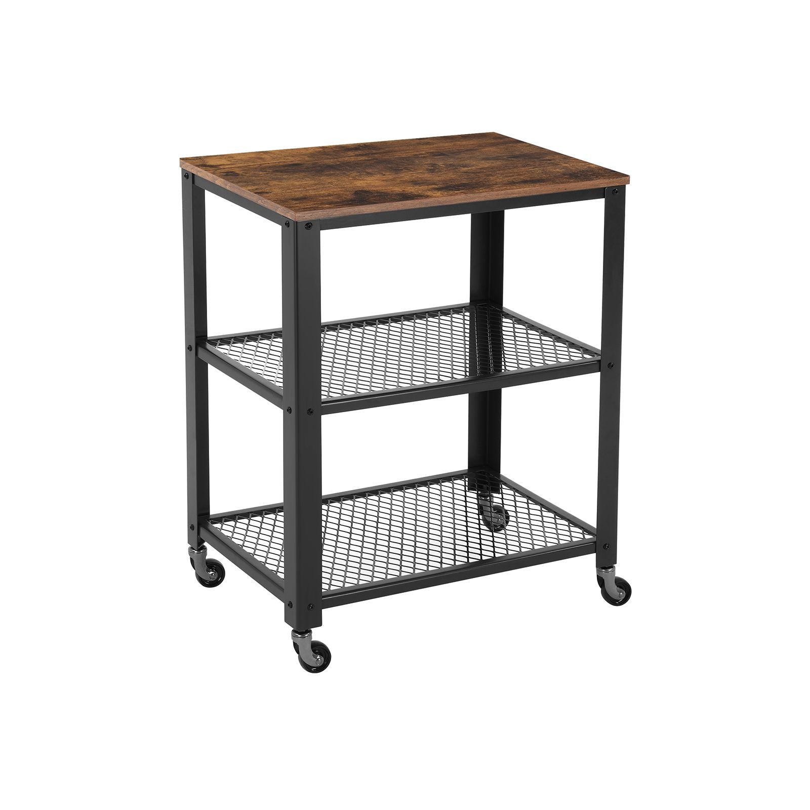 Standing Baker's Racks, 30.6"H, Rustic Brown ULRC78X