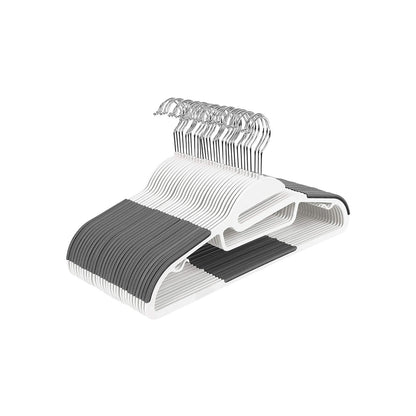 30 Pack Heavy-Duty Plastic Suit Hangers - image 1