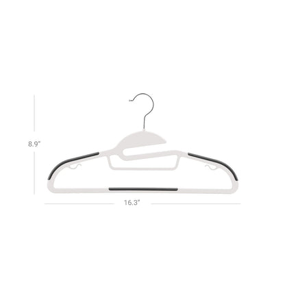 30 Pack Heavy-Duty Plastic Suit Hangers - image 6