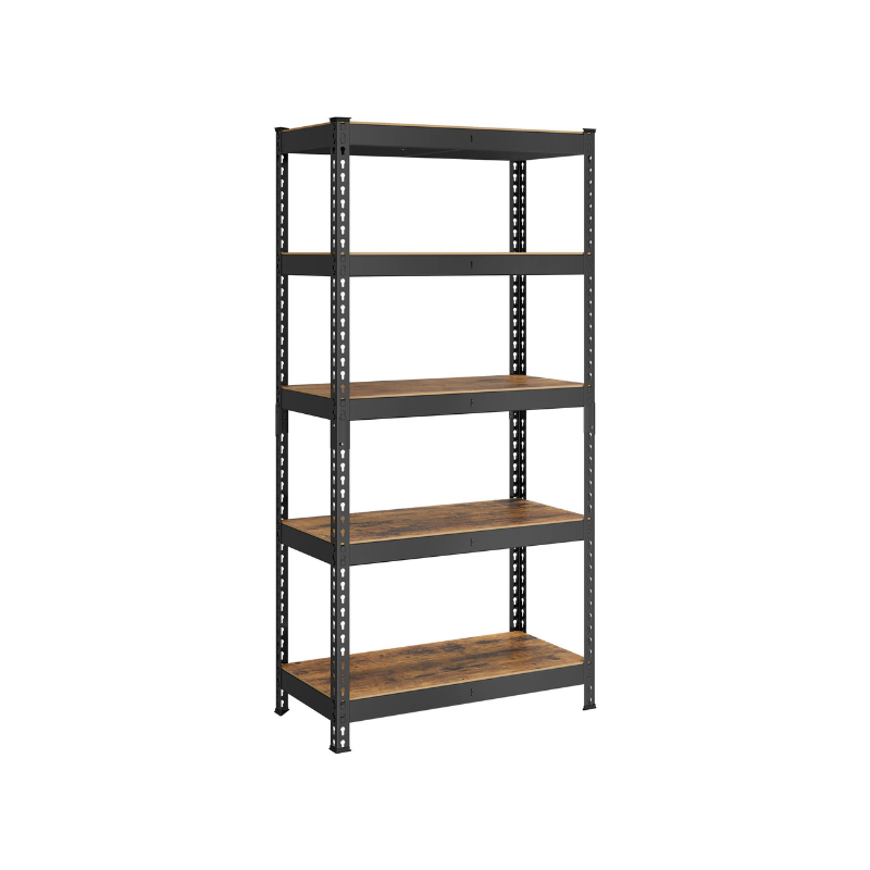 5-Tier Storage Shelves for Study Shed Basement