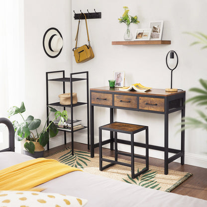 Vanity Table and Stool Set - image 5