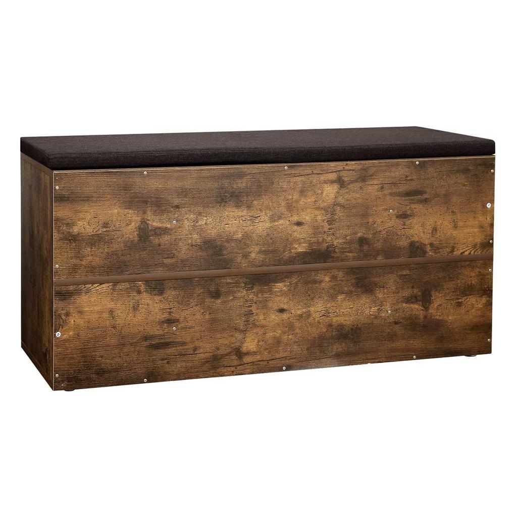 Cubbie Shoe Cabinet Storage Bench with Cushion | Adjustable Shelves