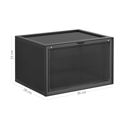 Pack of 6 Clear Door Shoe Boxes - image 9