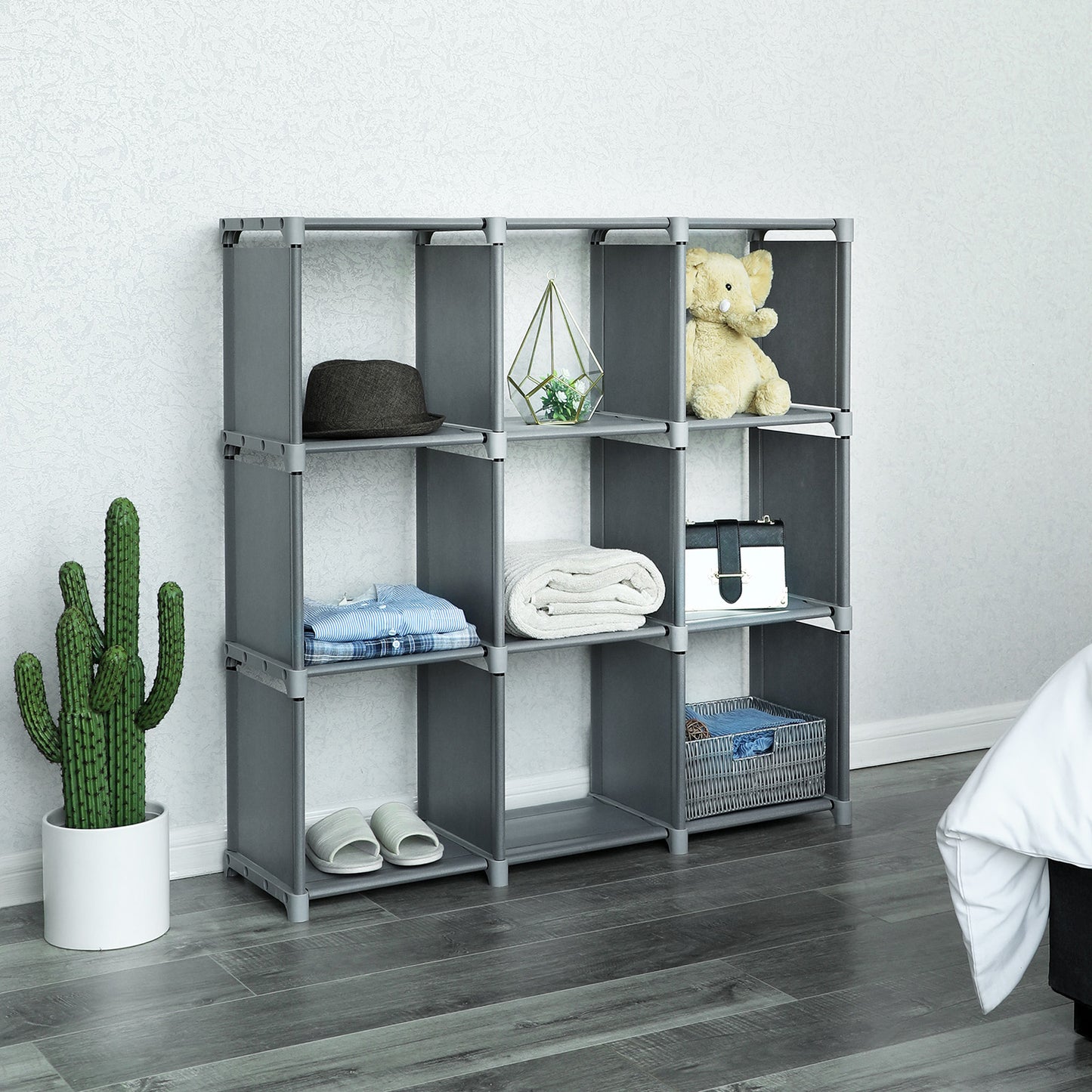 9 Cubes Bookshelf Closet - image 6