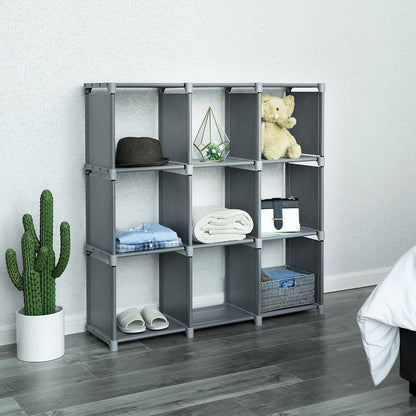 9 Cubes Bookshelf Closet - image 6