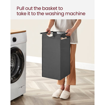 Laundry Basket with 3 Pull-Out and Removable Bags - image 22
