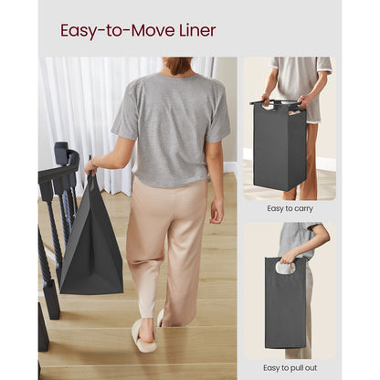 Laundry Basket with 3 Pull-Out and Removable Bags - image 23