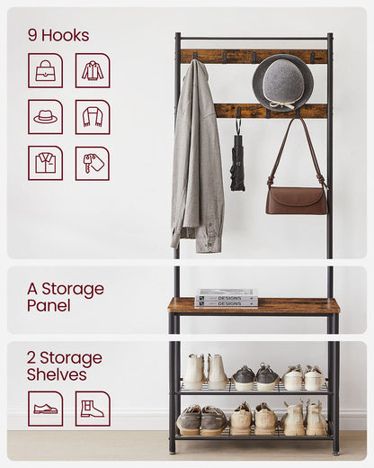 Vintage Hat Coat Stand - image 8