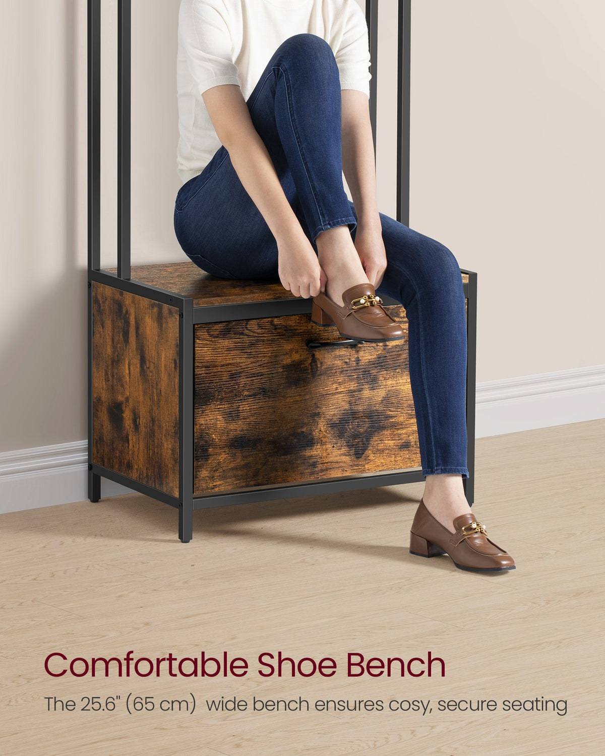 Coat Rack with Shoe Storage - image 5