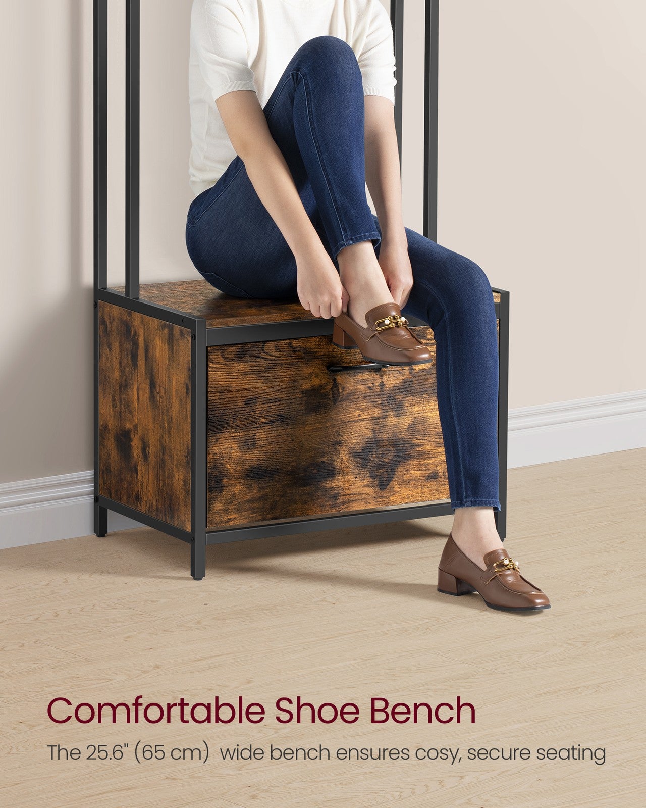 Coat Rack with Shoe Storage - image 5