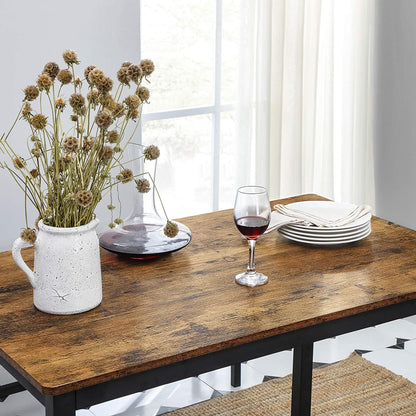 Dining Table with Benches - image 5