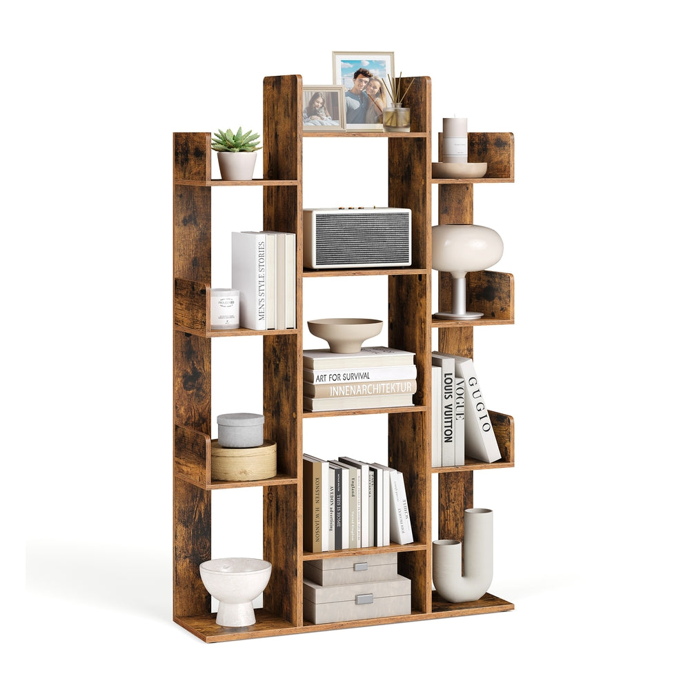 13 Storage Shelves Bookshelf - image 1